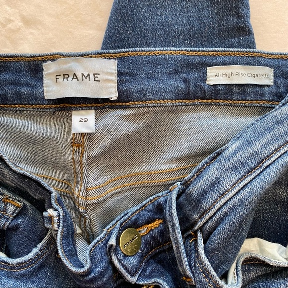 Frame Ali high cigarette jeans - Picture 6 of 9